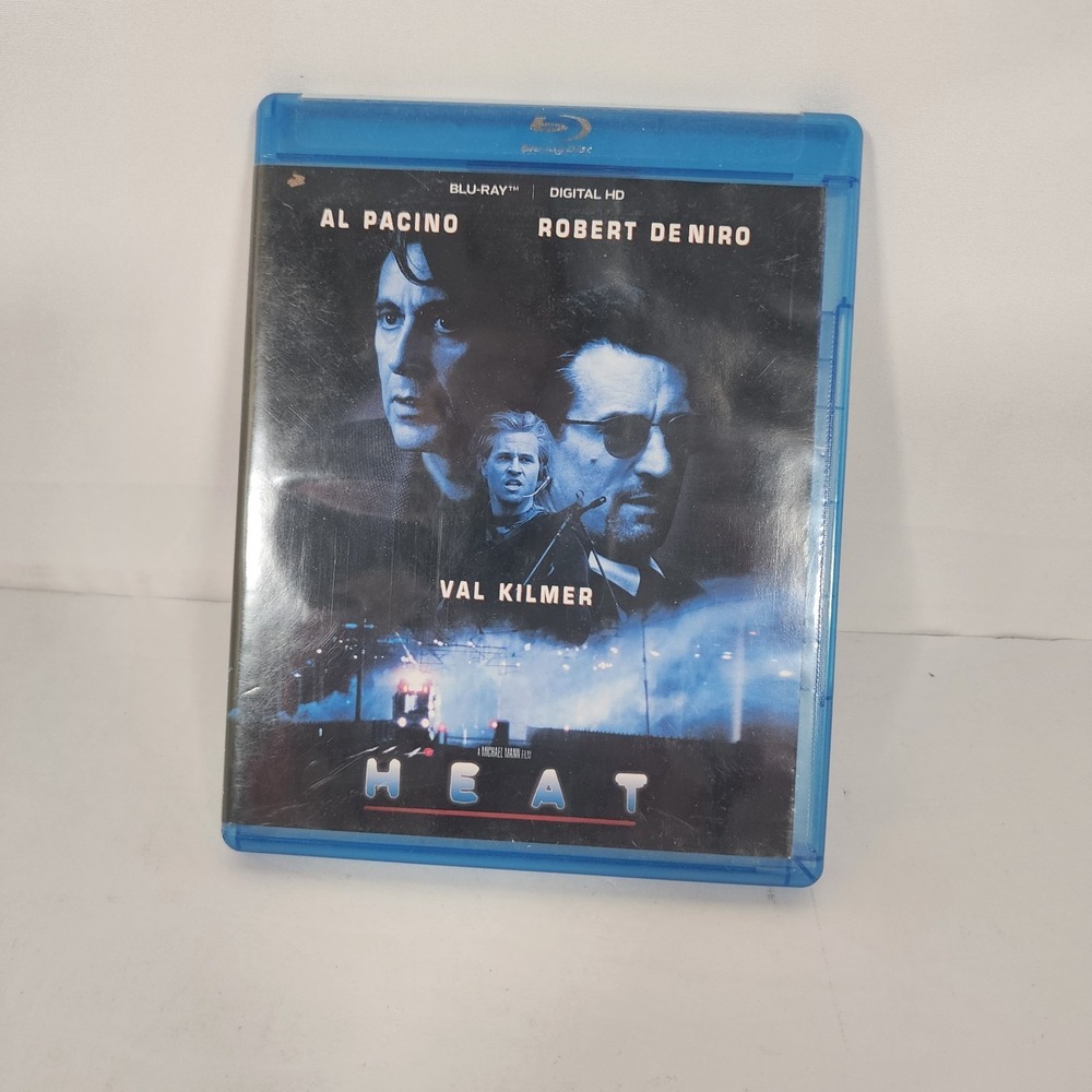 Heat Blu-ray 1995 Al Pacino Robert De Niro Val Kilmer Tested